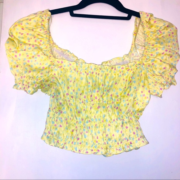 ZARA SILK TOP💛💜 - Picture 6 of 6